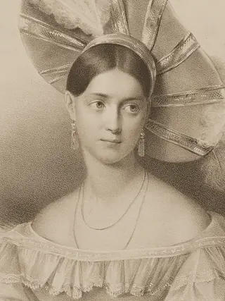 Portrait de Fanny Elssler